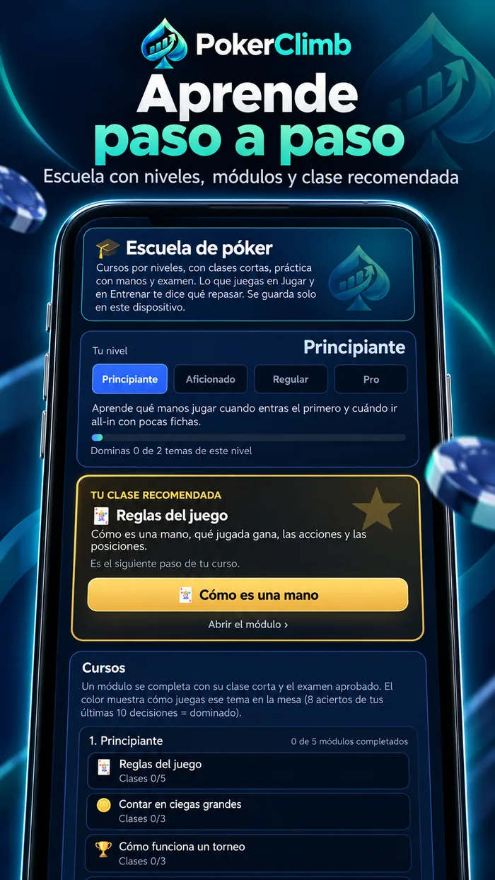 Poker Climb - Escuela de póker